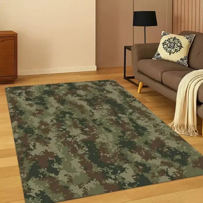 Tapis de Camouflage coloré militaire