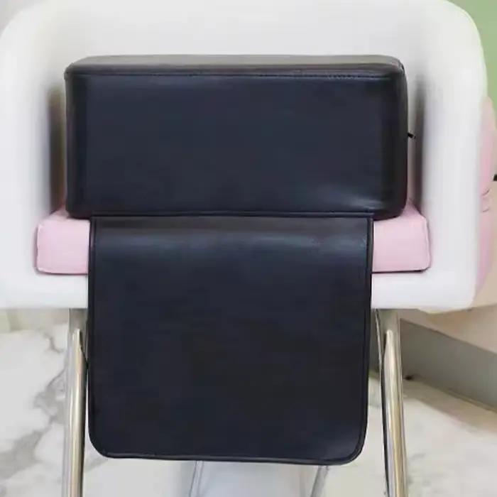 Siège rehausseur de barbier en cuir PU pour enfants, tabouret de coupe de cheveux, coussin, chaise de coiffure professionnelle pour enfants, siège de coupe de cheveux