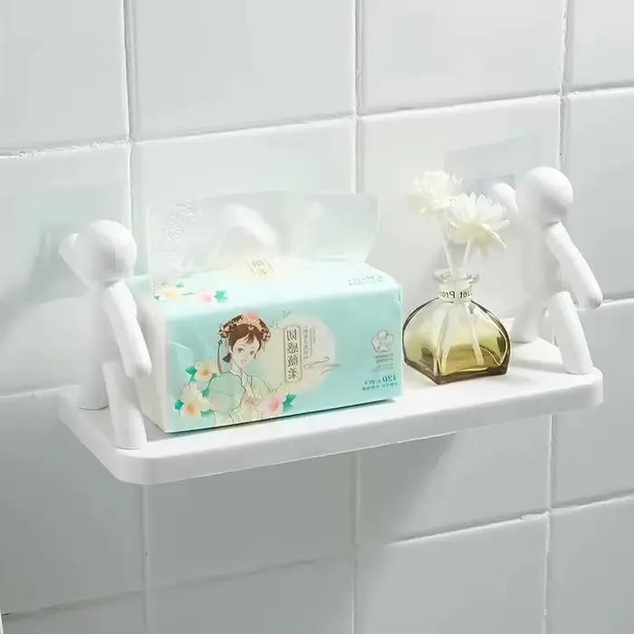 Étagères à shampoing auto-adhésives pour salle de bain
