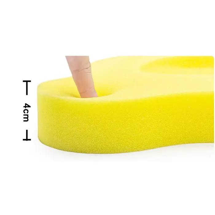 Éponge Polymères de Bain pour Bébé, Non-ALD, Antidérapante, Coussin de Bain pour Nourrisson, Siège pour Nouveau-Né, Soins