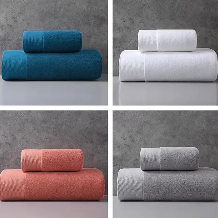 Serviette de bain absorbante en coton égyptien