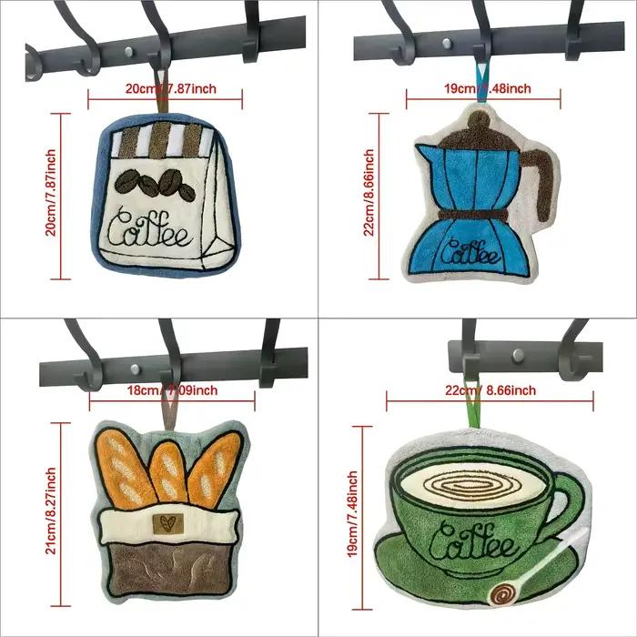 La serviette à café ultra légère peut être accrochée. Serviettes à séchage rapide pour la cuisine et la salle de bain
