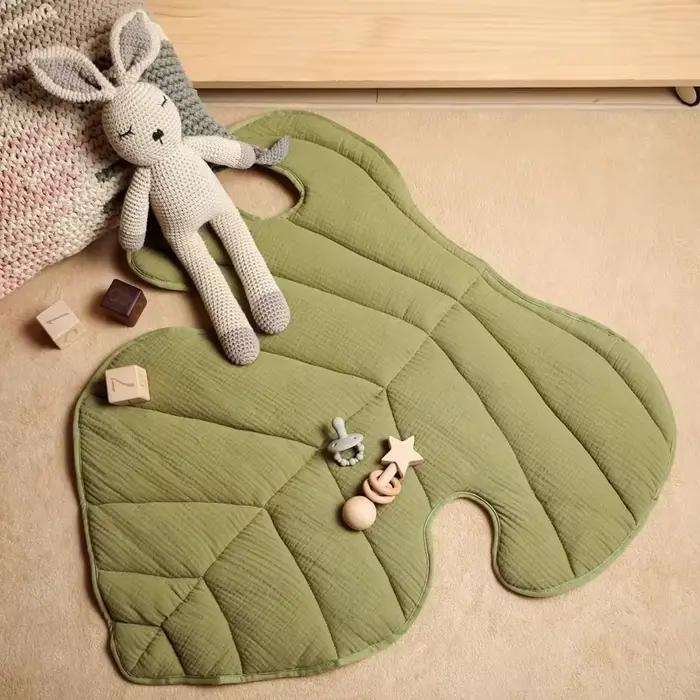 Produit d'activité de gymnastique pour bébé, cadre de gymnastique en bois, tapis d'activité pour nouveau-né, feuille de gymnastique, tapis rampant en coton, pendentif étoile nuage suspendu, jouets pou
