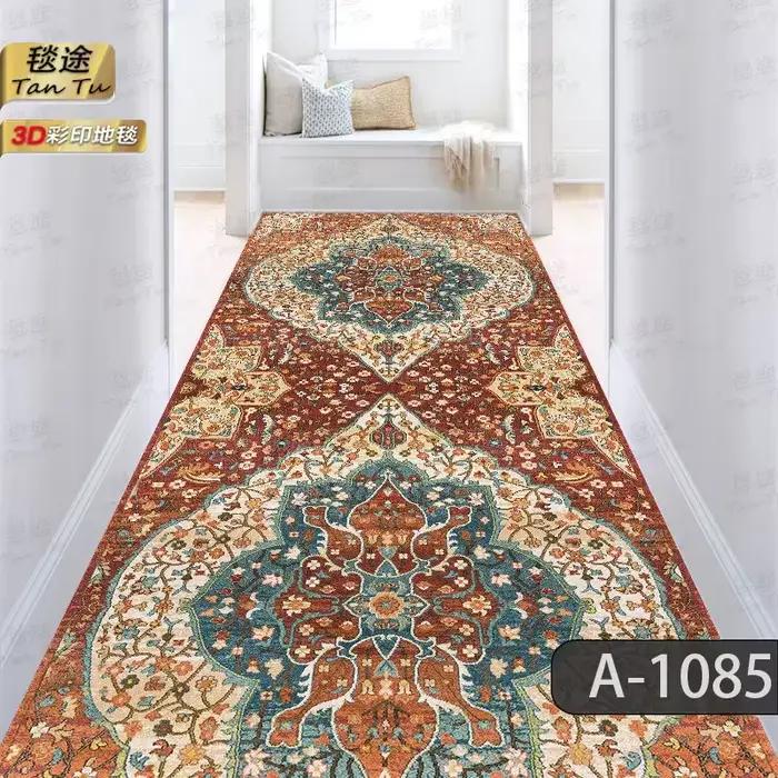 Tapis de couloir de toutes tailles, tapis de couloir de mariage, tapis d'escalier, tapis de maison, tapis de course, entrée d'hôtel, allée, sol long lea, chambre à coucher