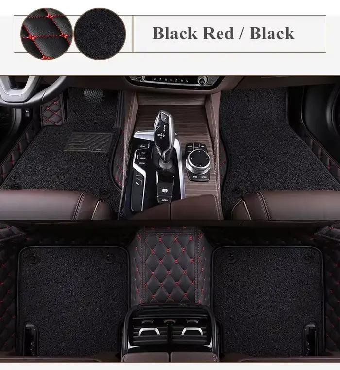 Tapis de sol de voiture sur mesure pour Toyota Land Cruiser 300 2026-2022, 5 places, tapis de bonne qualité, double couche, pour LC300 2025