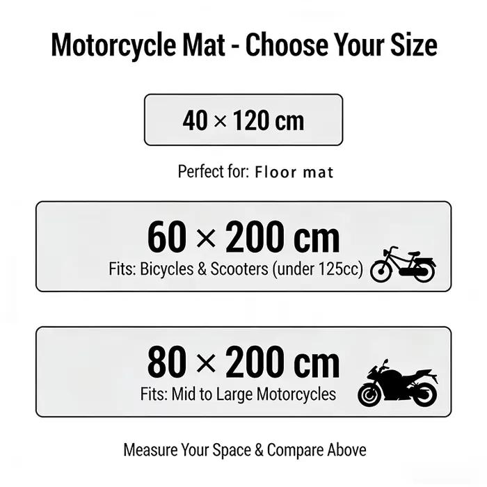 Tapis de présentation pour moto Suzuki, tapis de stationnement antidérapant pour garage, tapis de sol pour moto de sport, moto électrique, entrée, décoration intérieure