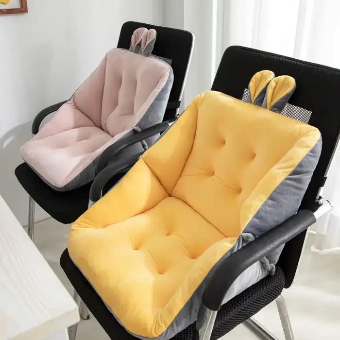 Optique-Coussin de siège semi-fermé avec dossier et coussin