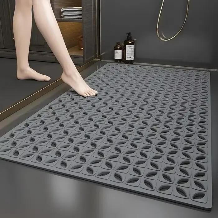 Tapis de bain imperméable et facile à nettoyer