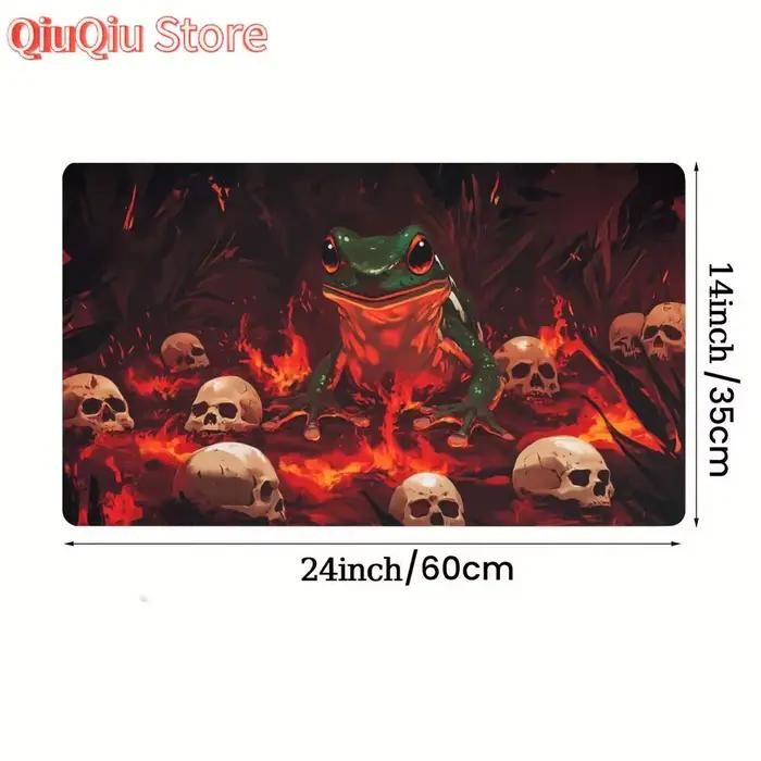Tapis de jeu The Magic Gathering, mème drôle, MTG TCG, pour bureau, jeu de travail, Mini PC portable, mignon, Carpe