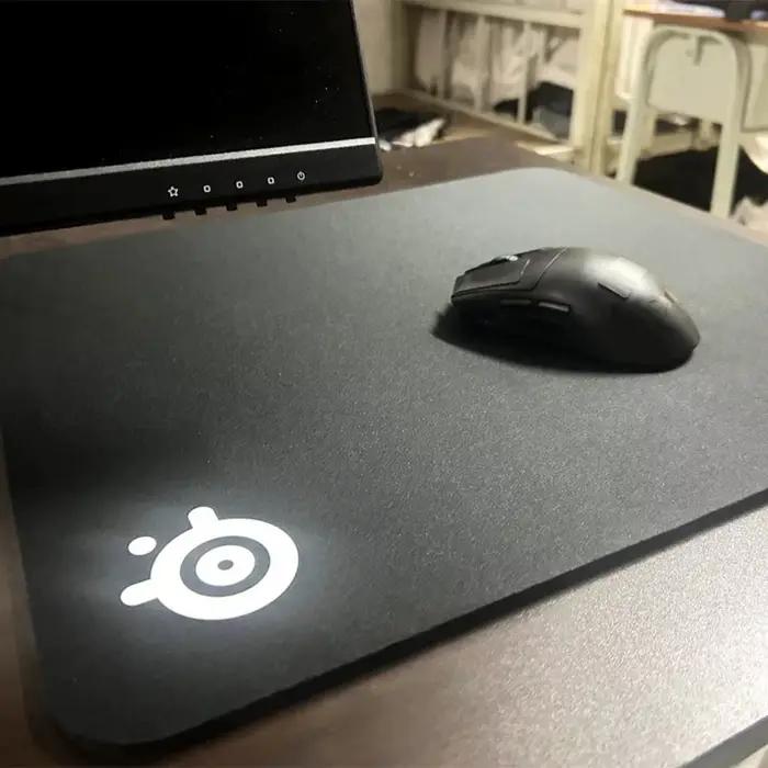 Tapis de souris antidérapant noir universel, tapis de souris de jeu, coussin de bureau, PC, accessoires de clavier, tapis de souris d'ordinateur en caoutchouc