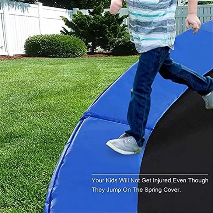 Tapis de Protection pour Trampoline, 6/8/10 pieds, coussin de sécurité pour Trampoline, ressort rond, housse de Protection résistante à l'eau, accessoires de Sport à domicile