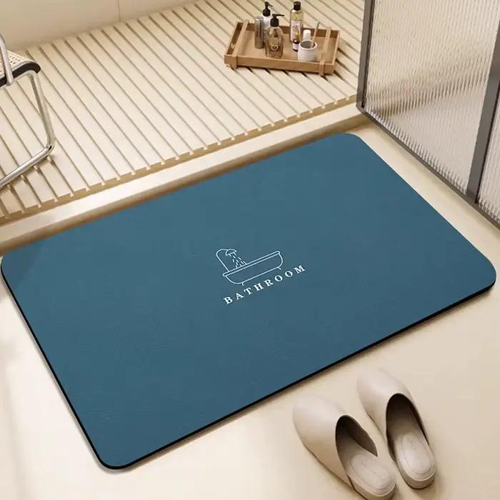 Tapis de sol absorbant pour salle de bain Simple