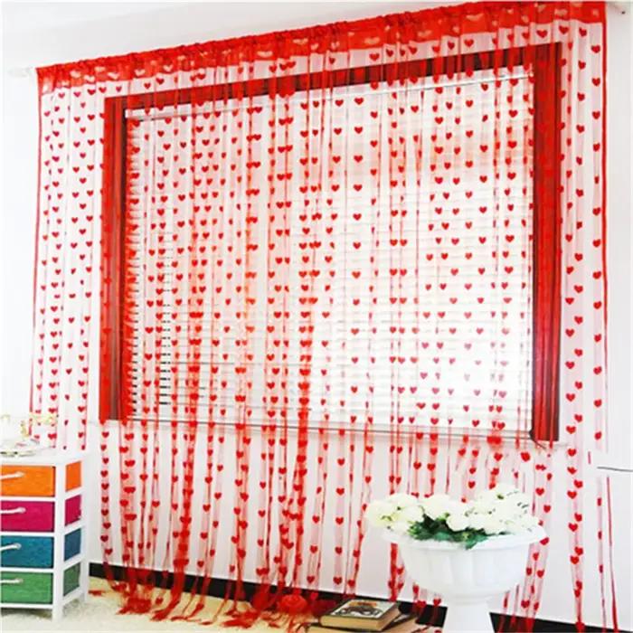 Rideau de ligne de décoration de bricolage
