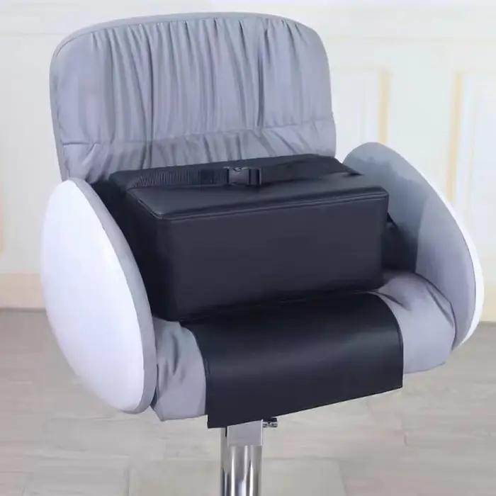 Siège rehausseur de barbier en cuir PU pour enfants, tabouret de coupe de cheveux, coussin, chaise de coiffure professionnelle pour enfants, siège de coupe de cheveux