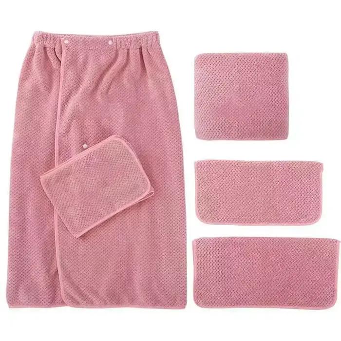 Serviette de lit en velours avec logo personnalisé