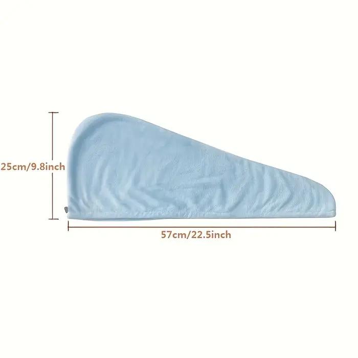 Serviette à cheveux longs à séchage rapide pour femme
