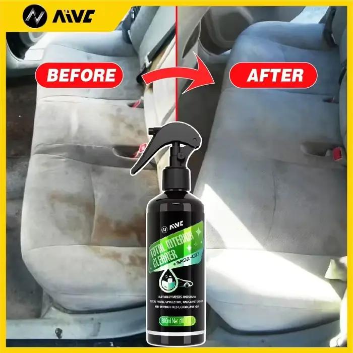 Spray nettoyant pour tissus intérieurs de voiture, puissant détachant pour sièges auto, tapis, revêtements de toit et sellerie