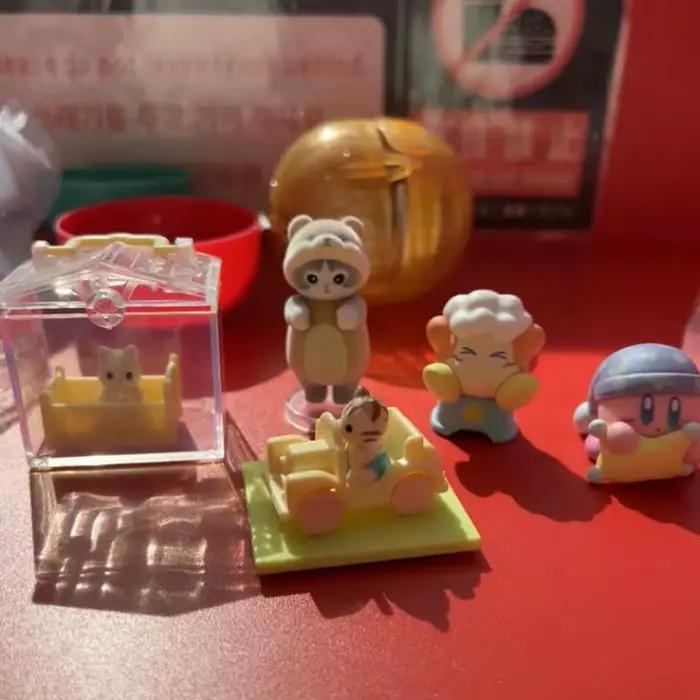 Anime Sylvanian familles Capsule jouets modèle à collectionner Ternurines filles figurines maison de poupée meubles mignon créatures cadeau jouet