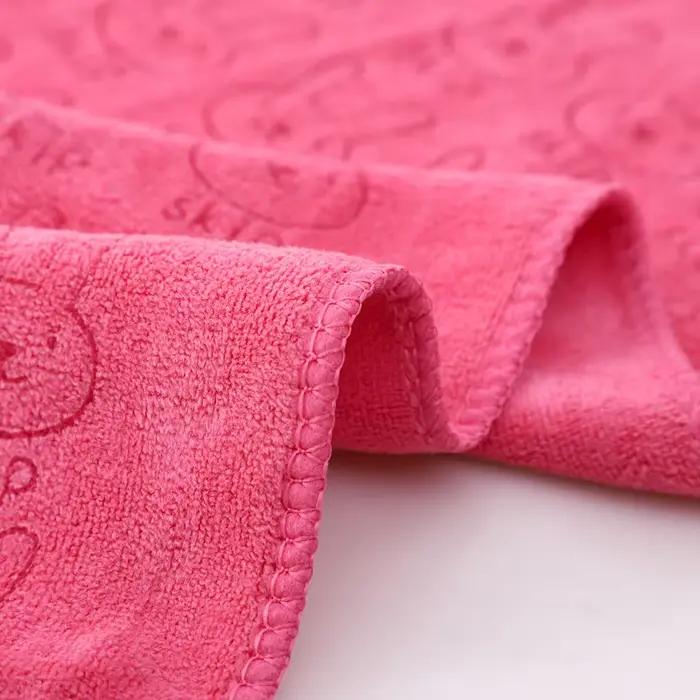 Serviette de bain en microfibre pour enfants avec motif de dessin animé – Couverture