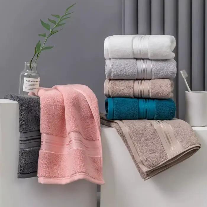 Ensemble de serviettes en coton égyptien épaissi