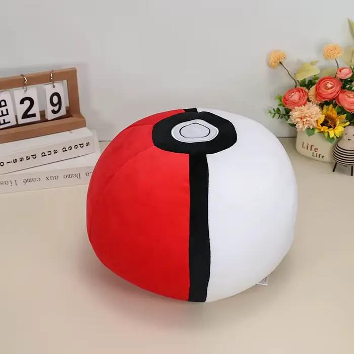 Coussin en peluche Pokemon grande taille, Ultra Ball Master Ball, oreiller Pokeball, poche, poupée monstre, chambre à coucher