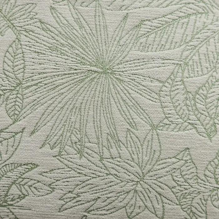Housses d'oreiller en Chenille douce vert sauge 45x45cm