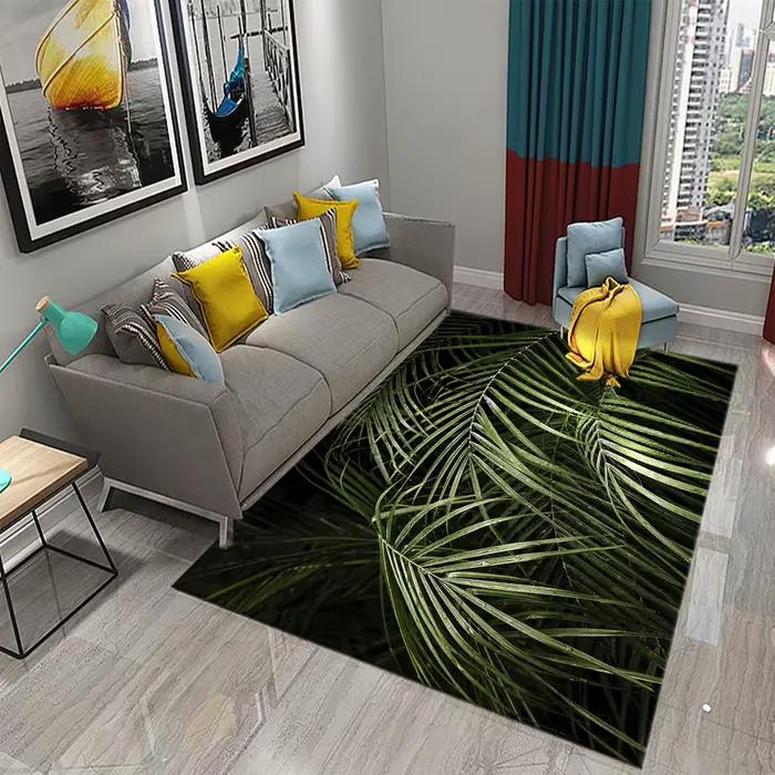Tapis 3D en Cuir oral elu de Palmier