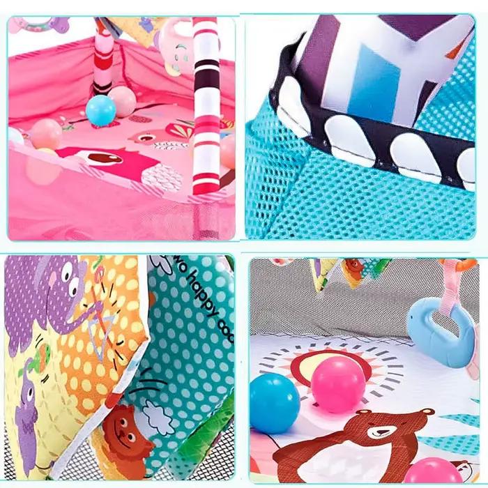 Cadre de Fitness pour bébé, tapis de jeu pour enfants, couverture rampante, tapis de jeu pour nourrissons, cadeau pour enfants, tapis de gymnastique d'activité, jouets pour enfants