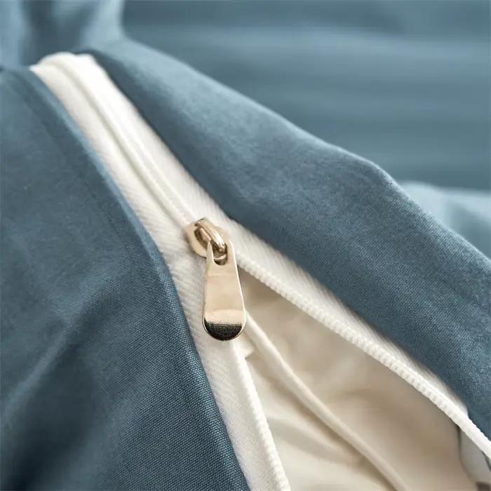 Bonenjoy-Ensemble de housse de couette monochrome pour chambre de garçon et fille