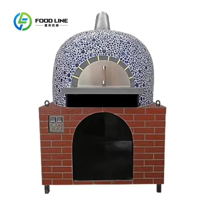 Four à pizza électrique italien professionnel personnalisé, haute température, contrôle précis de la température, cuisson commerciale pour restaurant et pizzeria