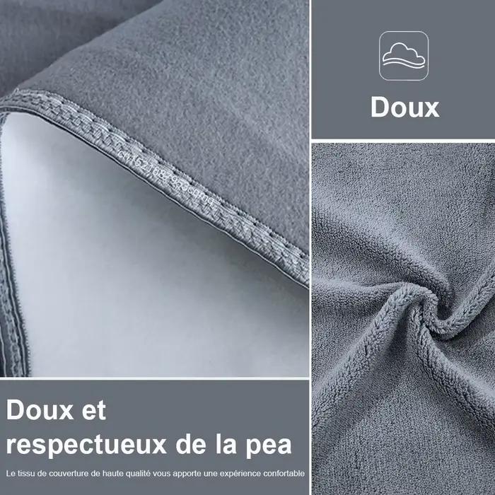 Couverture chauffante électrique avec thermostat automatique