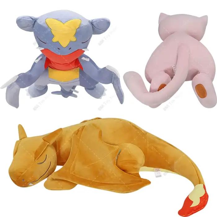Oreiller en Peluche Pokemon, jouet Anime Garchomp Charizard Mew Psycanard ronflex Dragonite, canapé de sommeil, coussin de grande taille pour enfants