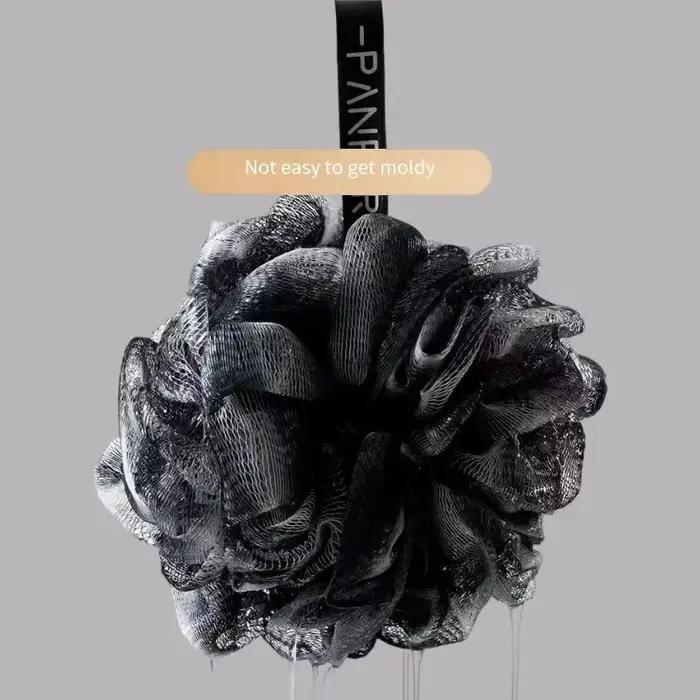 Serviette de bain en forme de boule de fleur pour homme