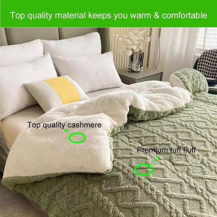 Couverture chaude d'hiver Super épaisse pour lit