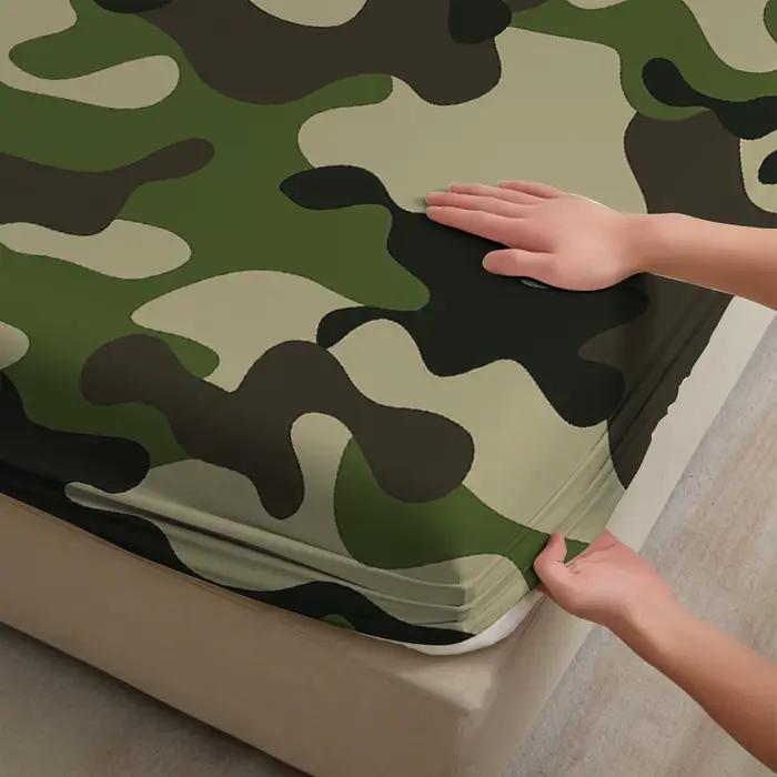 Drap-housse en Polyester doux à impression numérique