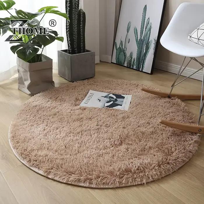 Tapis moelleux en laine lea pour salon