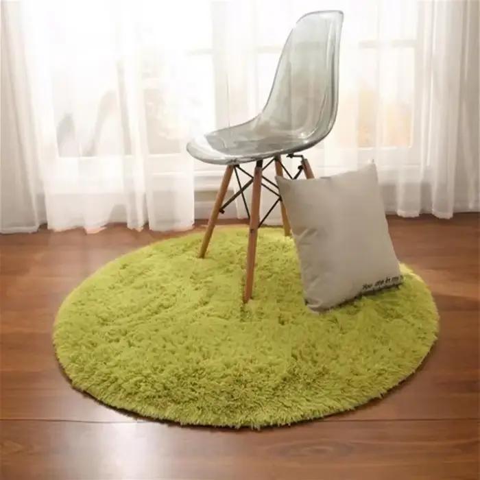 Tapis rond doux et moelleux VIKAMA