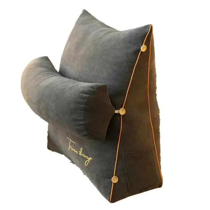 Coussin de chevet triangulaire japonais et coréen