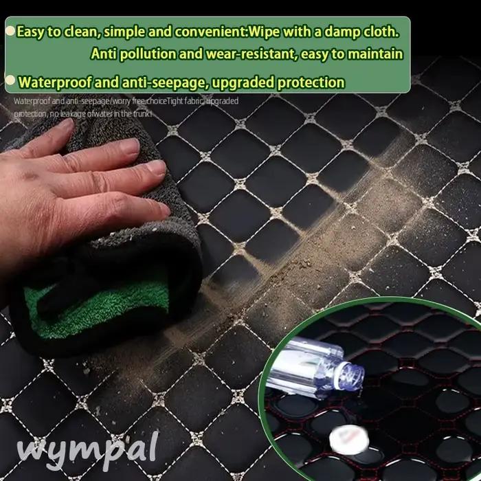 Tapis de sol en cuir de luxe pour voiture, tapis durables, tapis anti-sale, ensemble d'accessoires de voiture, polymères, KIT 208 A9 2012 ~ 2018, 2013 2014