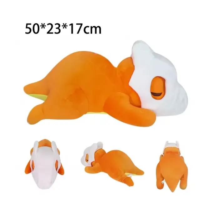 Peluche Pokémon Anime Garchomp Charizard Mew Psyduck Snorlax Dragonite, Coussin de Canapé Géant pour Enfants