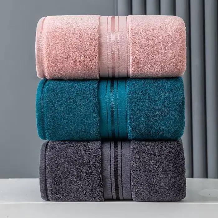 Ensemble de serviettes en coton égyptien épaissi