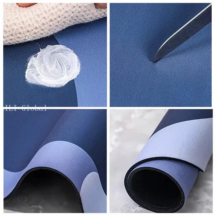 Tapis de bain absorbant antidérapant en diatomite pour salle de bain