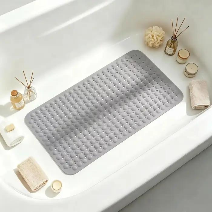 Tapis de bain antidérapant doux et lavable en machine
