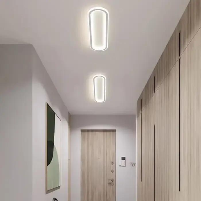 Plafond moderne à LEDs lampe pour salon salle à manger salle de bain chambre allée couloir lustre décor à la maison luminaire Lustre