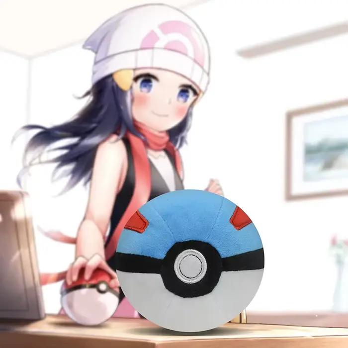 Coussin en peluche Pokémon Ultra Ball Master Ball Poke Ball, coussin Pokeball grande taille, poupée Pocket Monster pour chambre à coucher
