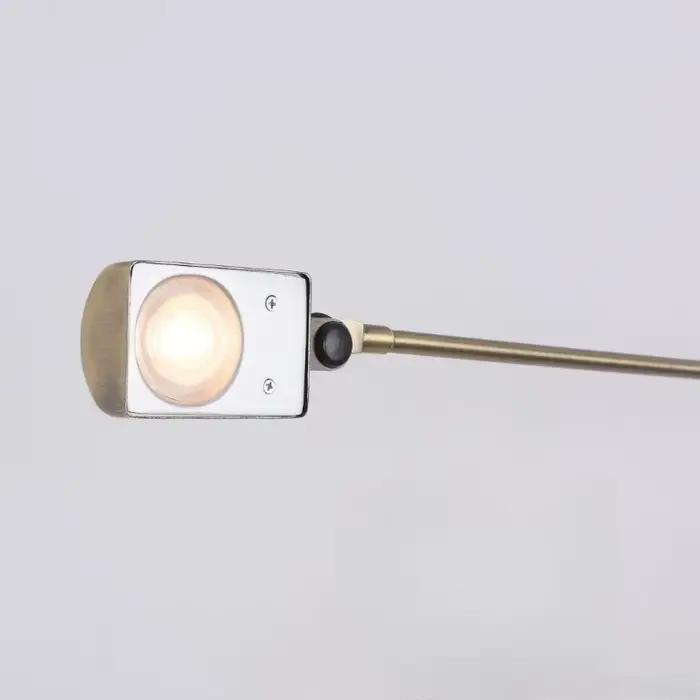 Lampe sur pied de style italien pour salon et chambre à coucher, style simple, lampe de lecture pivotante réglable, décoration intérieure, éclairage intérieur