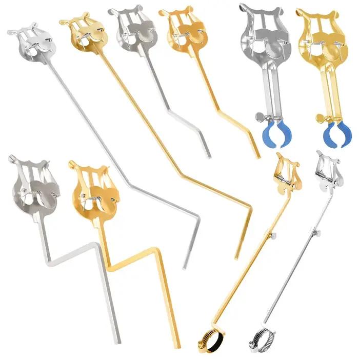 Support de musique de marche Portable pour clarinette, trompette, flûte, Saxophone Alto, accessoire pour instruments de musique, support de partition