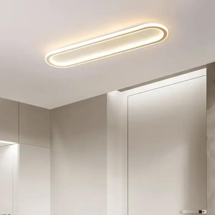 Plafond moderne à LEDs lampe pour salon salle à manger salle de bain chambre allée couloir lustre décor à la maison luminaire Lustre