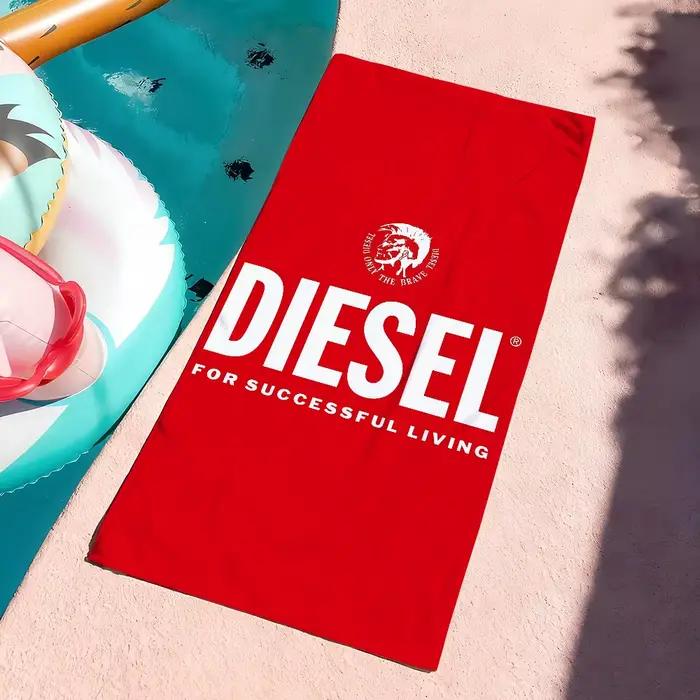 Serviette de bain à imprimé tendance D-DieselS