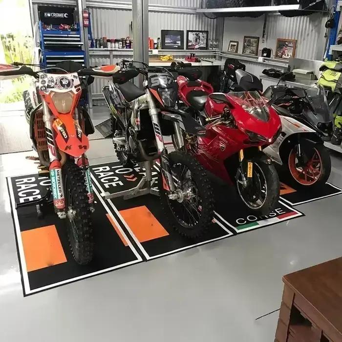 Tapis de Moto tapis de Garage course Cool Moto affichage tapis d'affichage de Moto anti-dérapant décoration de la maison tapis personnalisé